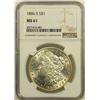 Image 2 : 1886-S Morgan Dollar NGC MS-61