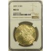 Image 2 : 1891-S Morgan Dollar NGC MS-63