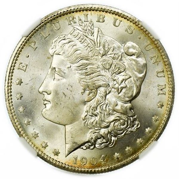 1904-O Morgan Dollar NGC MS-64