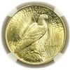 Image 3 : 1923 Peace Dollar NGC MS-63