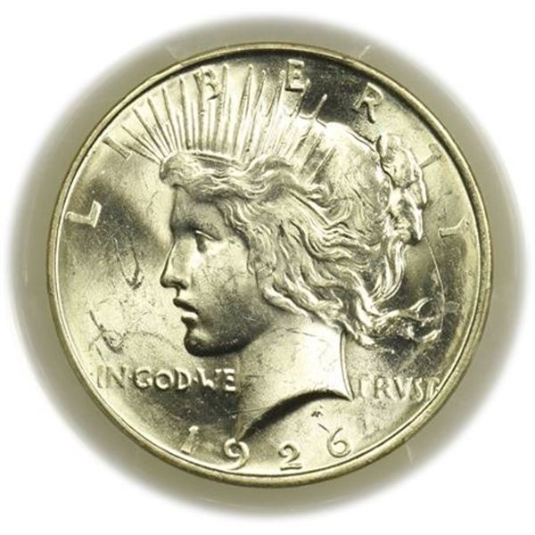 1926-D Peace Dollar PCGS MS-63