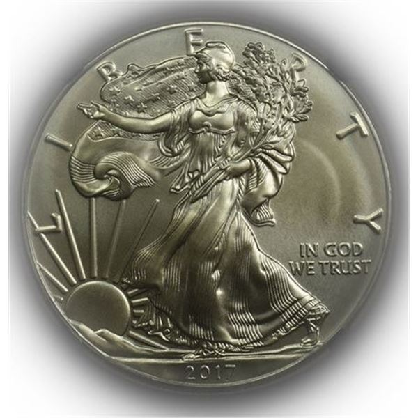 2017 Early Releases Silver Eagle NGC MS-70