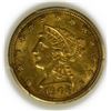 Image 1 : 1906 $2.50 Liberty Gold Quarter Eagle PCGS AU-58