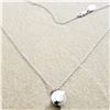 Image 2 : SILVER 16"  NECKLACE