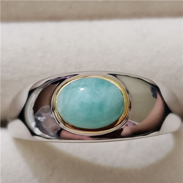 SILVER EMERALD(1.3CT) RING