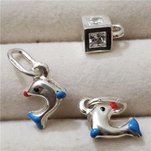 SILVER SET OF 3  PENDANT (~WEIGHT 2.5G)