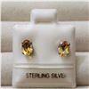 Image 1 : SILVER CITRINE EARRINGS, MADE IN CANADA