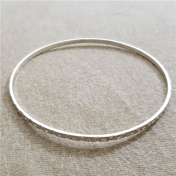 SILVER  BANGLE