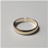 Image 2 : 10K YELLOW GOLD BABY/TOE 1.1G RING