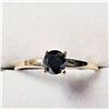 Image 1 : 10K YELLOW GOLD BLACK DIAMOND(0.3CT) RING