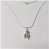 Image 2 : SILVER BEAR 18" NECKLACE