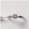 Image 1 : 14K WHITE GOLD DIAMOND (0.25CT,I1,G)