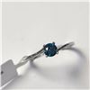 Image 2 : 10K WHITE GOLD BLUE DIAMOND (TREATED)(0.32CT)