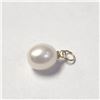Image 1 : 14K YELLOW GOLD FRESH WATER PEARL PENDANT
