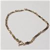 14K YELLOW GOLD 1.2G 7" BRACELET