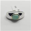 Image 1 : SILVER EMERALD(1.3CT) RING