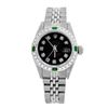 Image 1 : Rolex Pre-owned 26mm Womens Custom Black Stainless Steel