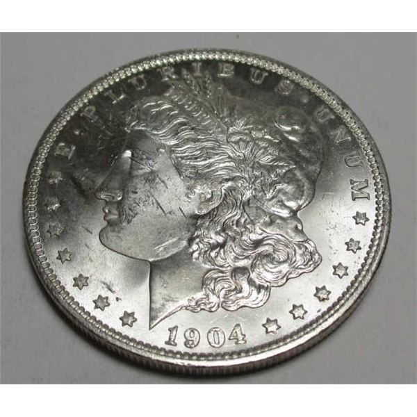 1904 o CH BU Morgan Dollar