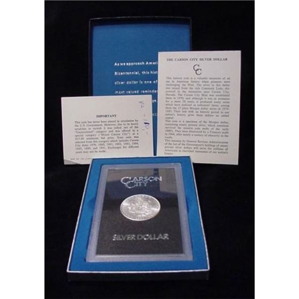 1884 CC GSA Morgan with Box