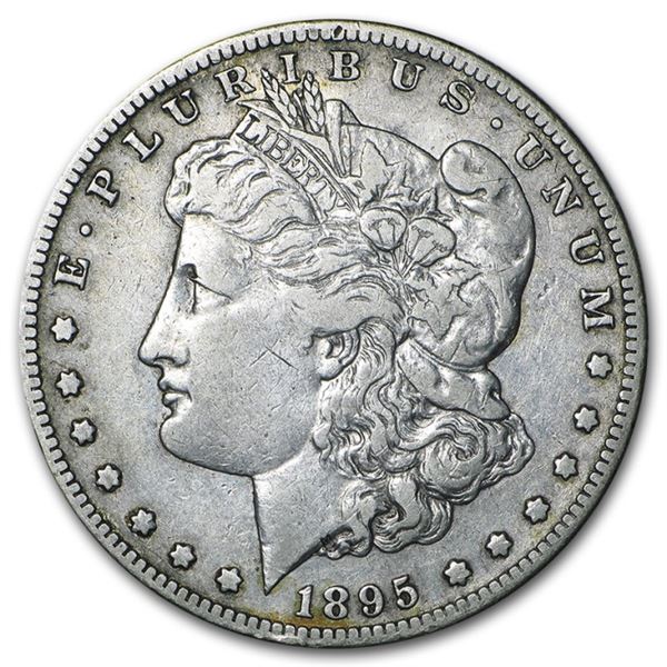 1895 s Key Date Morgan Silver Dollar