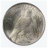 Image 2 : 1923 BU Grade Peace Silver Dollar