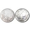 Image 1 : 1 oz Buffalo Design Silver Round