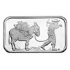 Image 1 : 1 oz. Silvertown Prospector Bar .999 Pure
