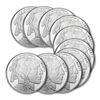 Image 1 : (10) 1 oz. Buffalo Silver Rounds