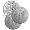 Image 1 : (3) US Silver Eagles - Random Dates