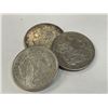 Image 1 : (3) Random Date Morgan Silver Dollars