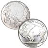 Image 1 : 1 oz Silver Buffalo Design Round