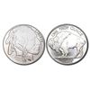 Image 1 : 1 oz. Buffalo Design Silver Round