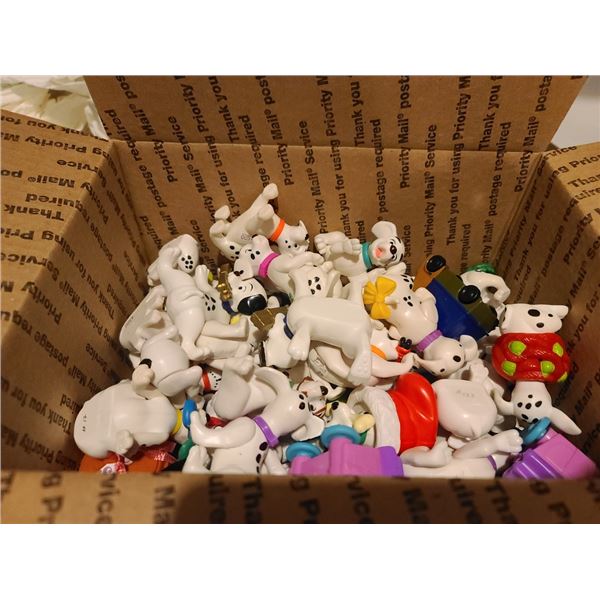 Box #8  60 pcs Various Disney Dalmation Toys