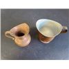 Image 2 : (2) Vintage Copper Creamers