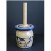 Image 1 : Blueware Saltglaze Mini Butter Churn