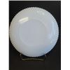 Image 2 : HTF- Westmoreland Hand Painted Milkglass Plate