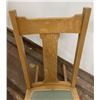 Image 3 : Antique Oak Rocker w/ Needlepoint Seat - NO SHIP