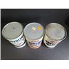 Image 2 : (3) Vintage Motor Oil Cans