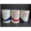 Image 3 : (3) Vintage Motor Oil Cans