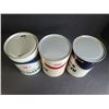 Image 4 : (3) Vintage Motor Oil Cans