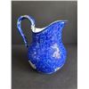 Image 1 : Antique Blue Spongewear Pitcher