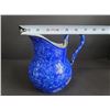 Image 5 : Antique Blue Spongewear Pitcher