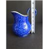 Image 6 : Antique Blue Spongewear Pitcher