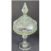 Image 1 : Pressed Glass Candy Dish