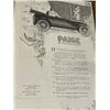 Image 1 : 1920's Paige Auto Advertising RARE AD!!