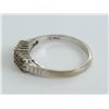 Image 2 : 10k WG Diamond Triple Row Ring