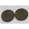 Image 2 : (2) 1905 Indian Head  Cents