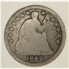 Image 1 : 1849 Seated Liberty Half Dime