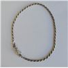 Image 1 : Sterling Silver Rope Chain Bracelet