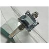 Image 3 : 14k WG Aquamarine and Diamond Ring